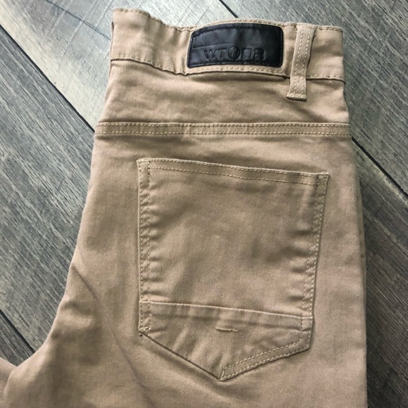 WT02 khaki straight leg men’s pants 32x32 EUC - Picture 5 of 8
